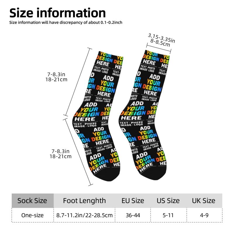 Chaussettes personnalisées pou - 3D Printing Custom avis et prix