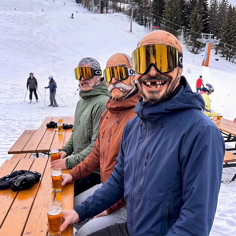 Masque de ski drôle pour homme - 3D Printing Mask avis et prix