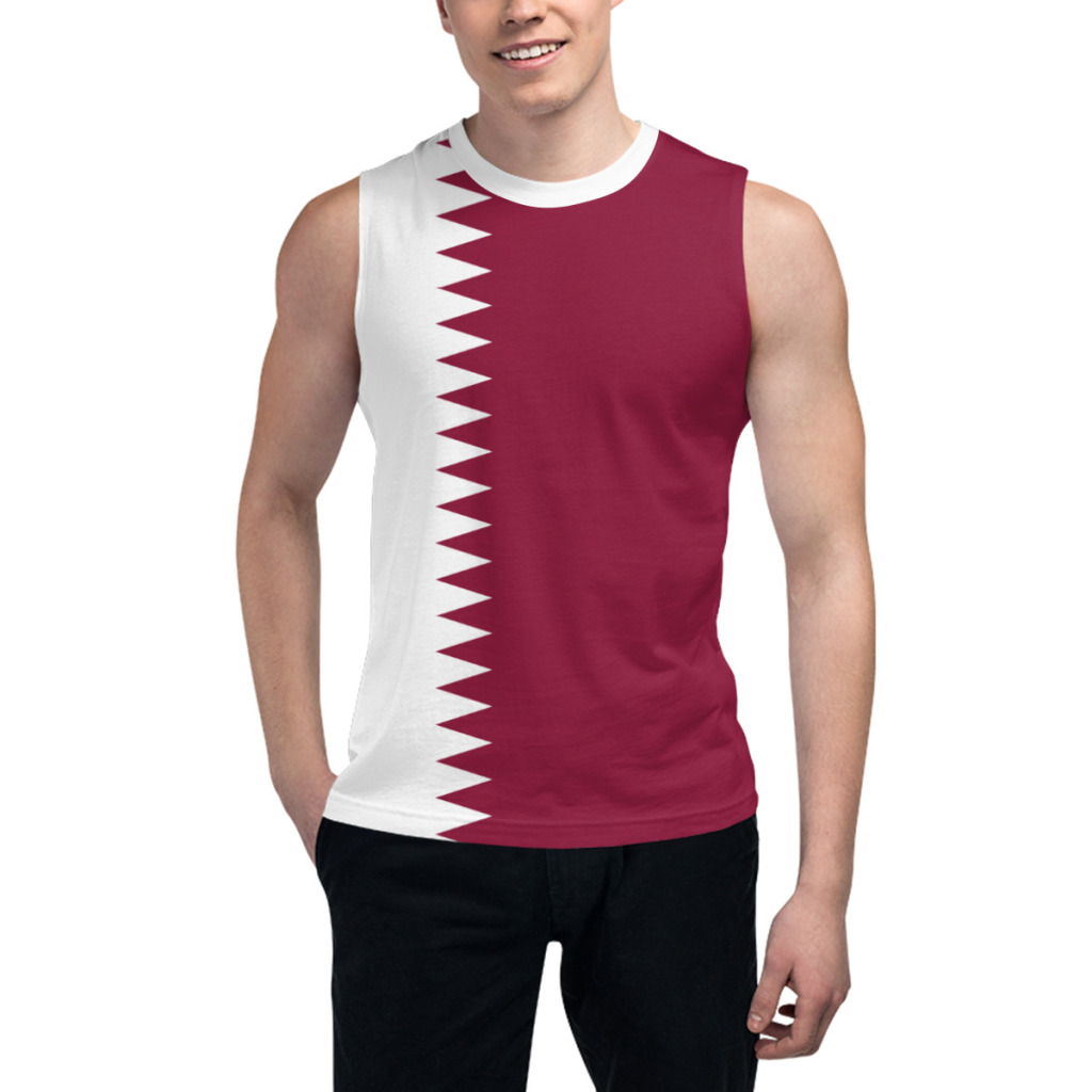 T-shirt sans manches drapeau d - 3D Printing Qatar avis et prix